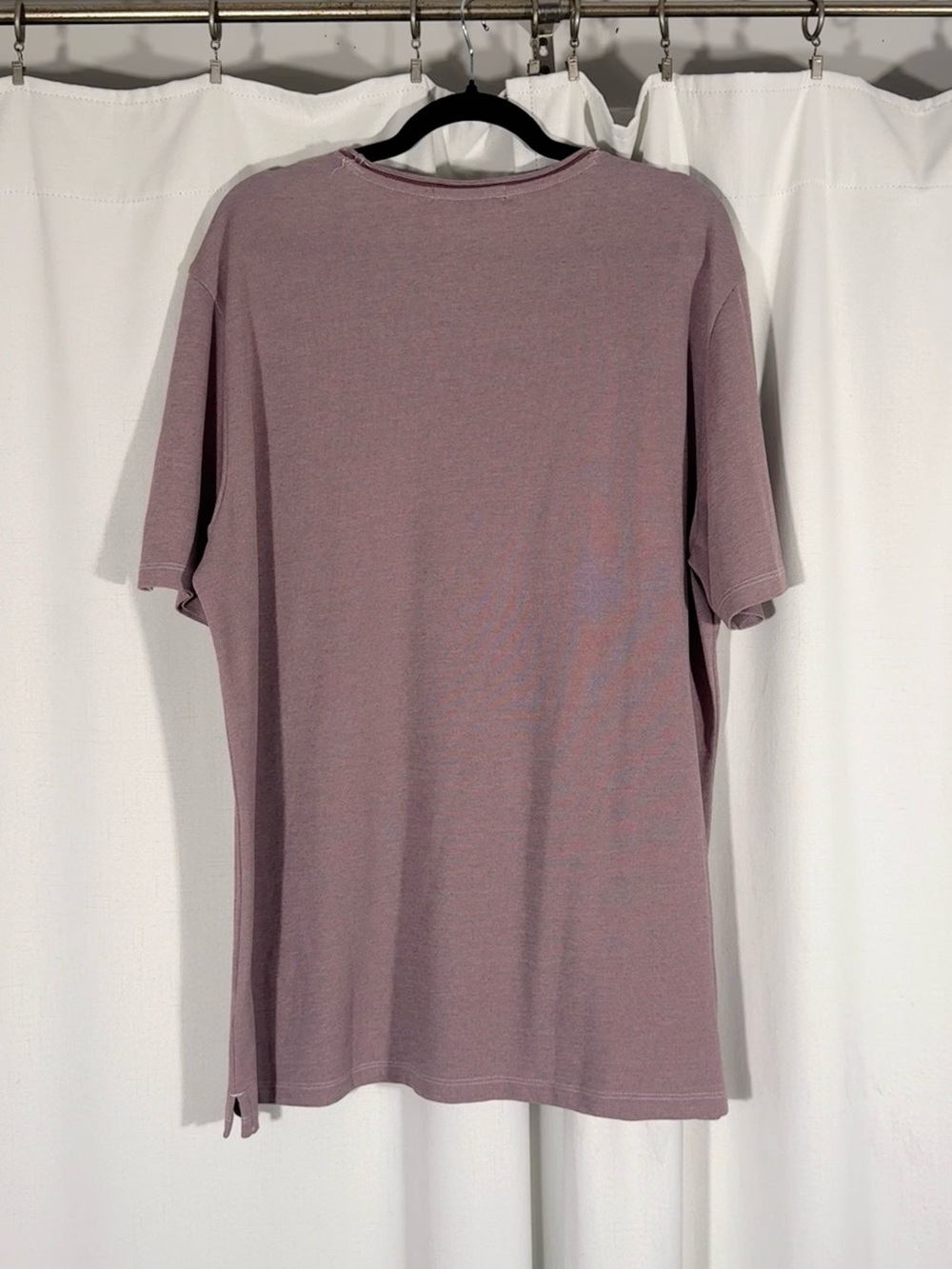 Robert Barakett Dusty Mauve Textured T-Shirt — image 4 of 7